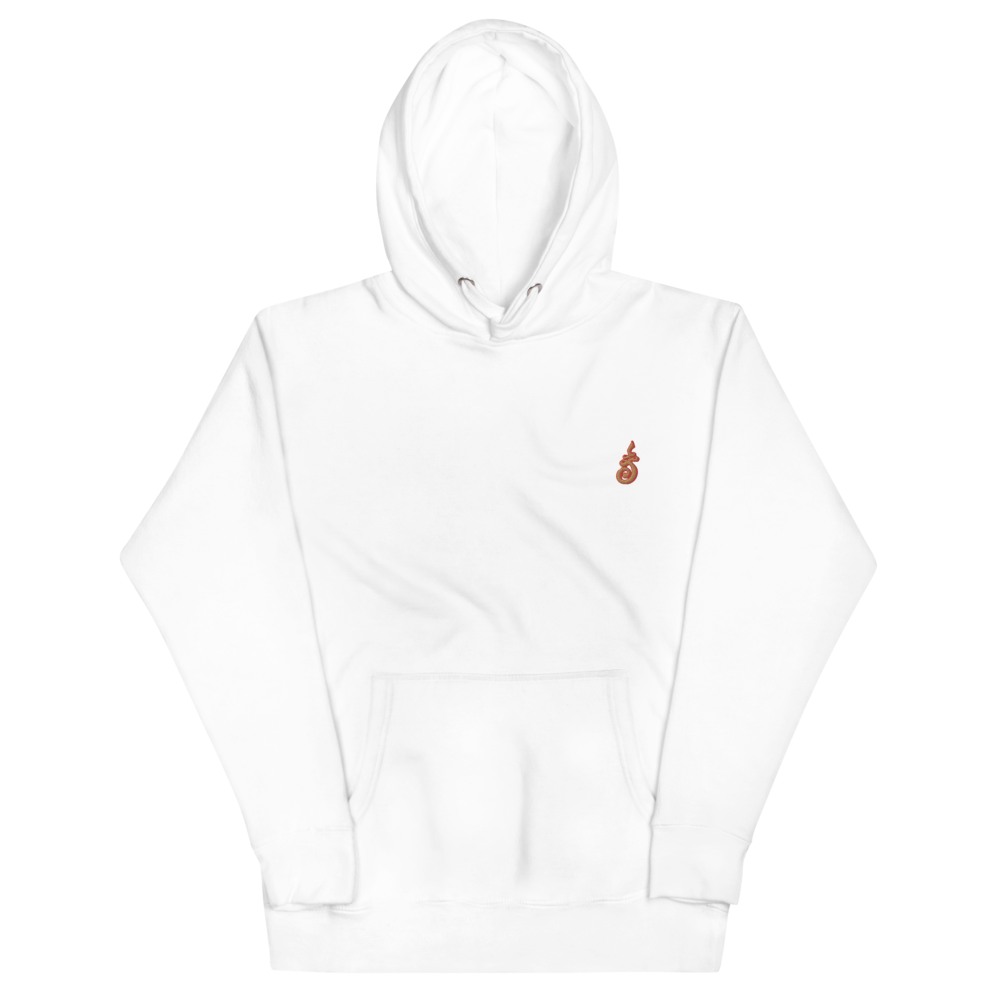 Hoodie Sabay Unalome Khmer Brodé